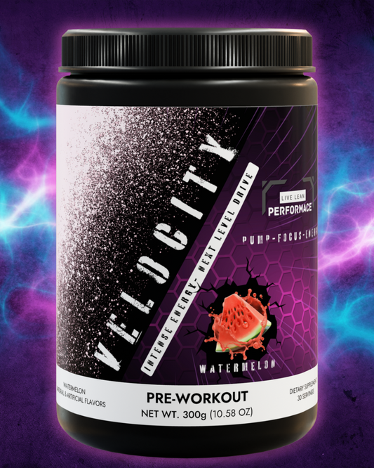 Velocity Pre-Workout – Power, Focus & Pump Formula (Watermelon, 300g)