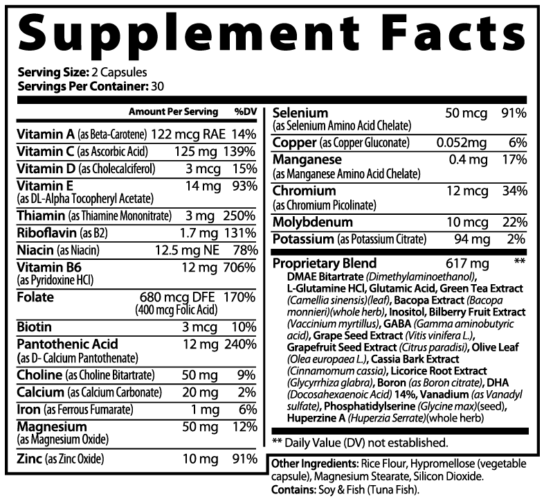 Flow-State, Brain & Focus Formula
