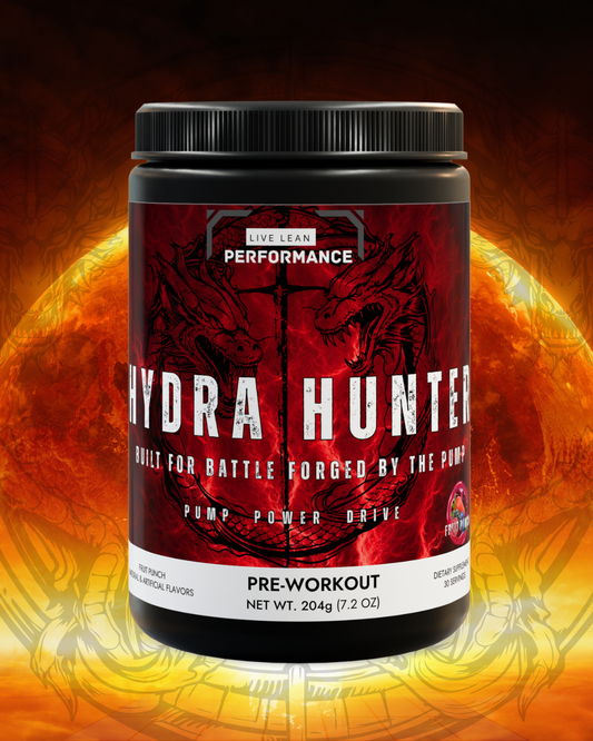 Hydra Hunter Pre-Workout Supplement, Fruit Punch (204g, 7.1oz)