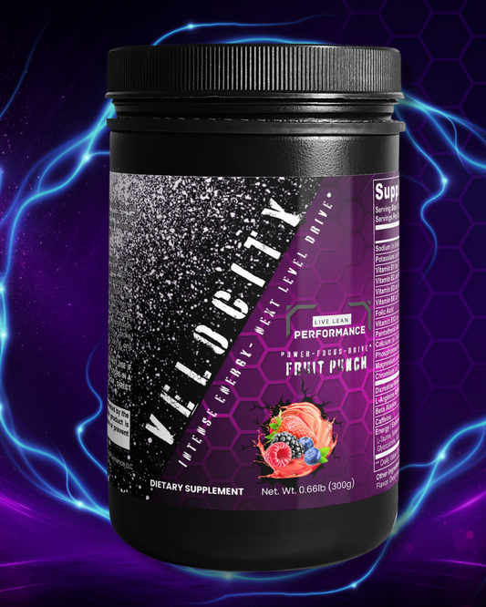 Velocity Pre-Workout Powder (Fruit Punch)