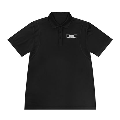 Men's Sport Polo — Minimal 'Lost Lens' Camera Frame Logo
