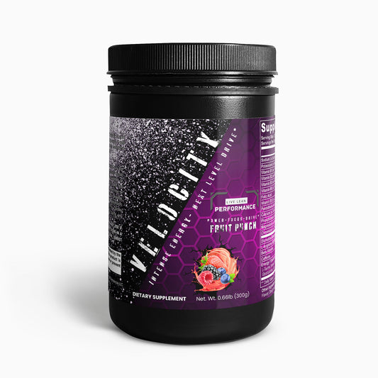 Velocity Pre-Workout Powder (Fruit Punch)