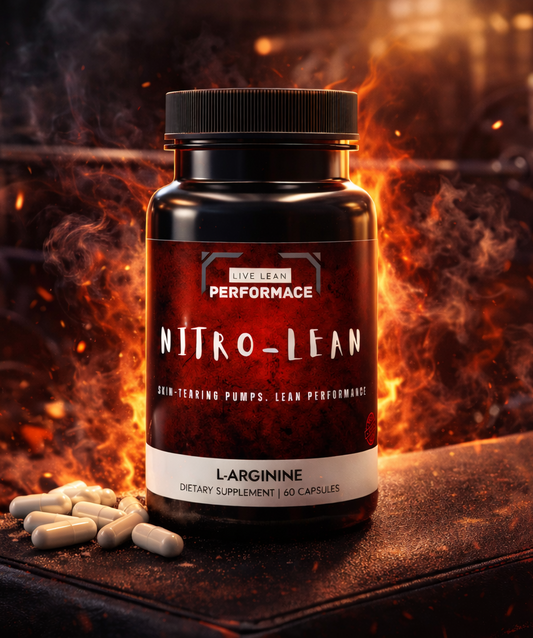 Nitro-Lean Nitric Oxide Capsules (60 Count) | Pump & Blood Flow Support
