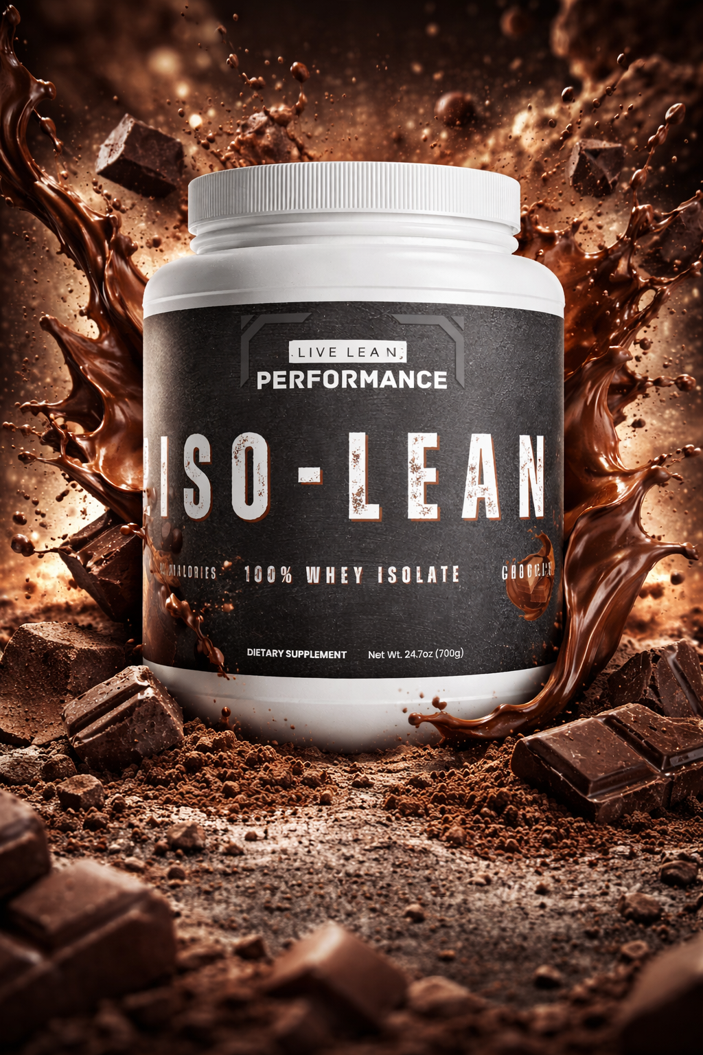 Iso-Lean - Pure3 100% Whey Protein Isolate (Chocolate)