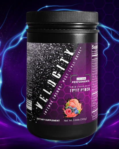 Velocity Pre-Workout Powder (Fruit Punch)