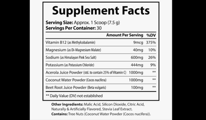 Electra-Lean ION+ Electrolyte Powder (225g) | Hydration & Performance